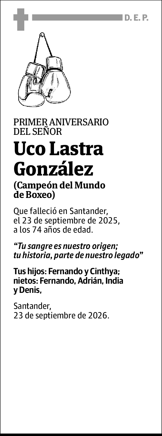 Uco Lastra González