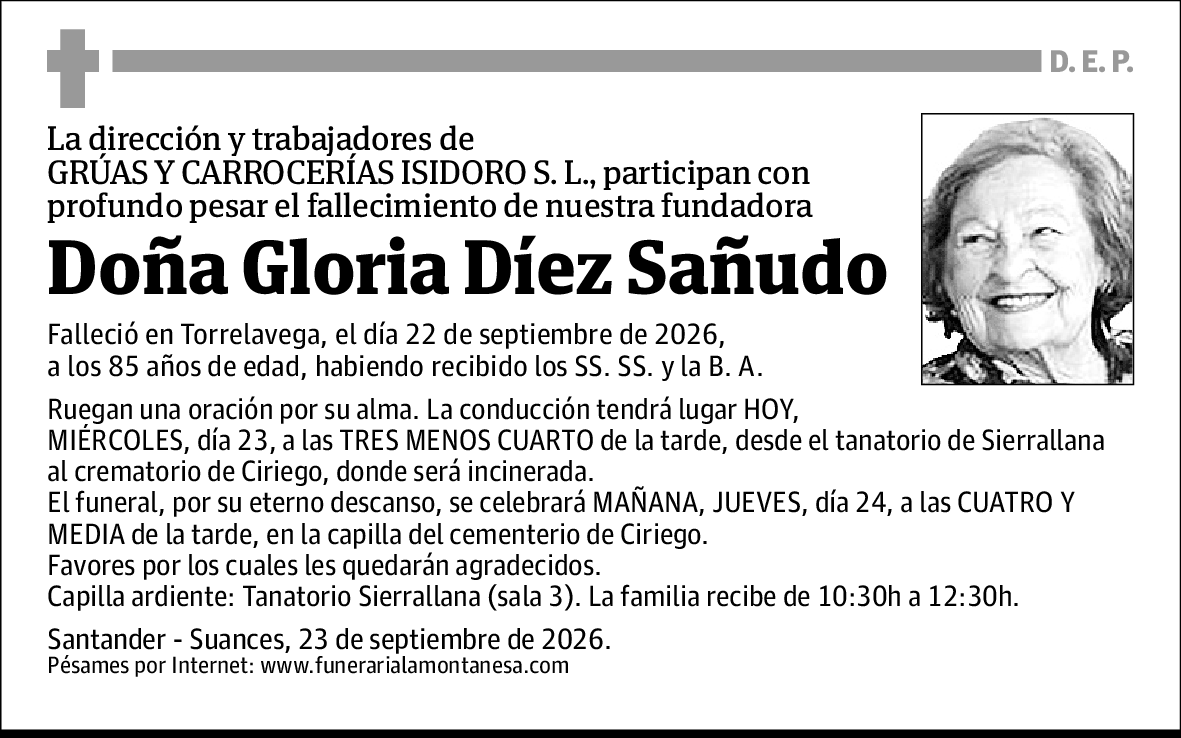 Gloria Díez Sañudo
