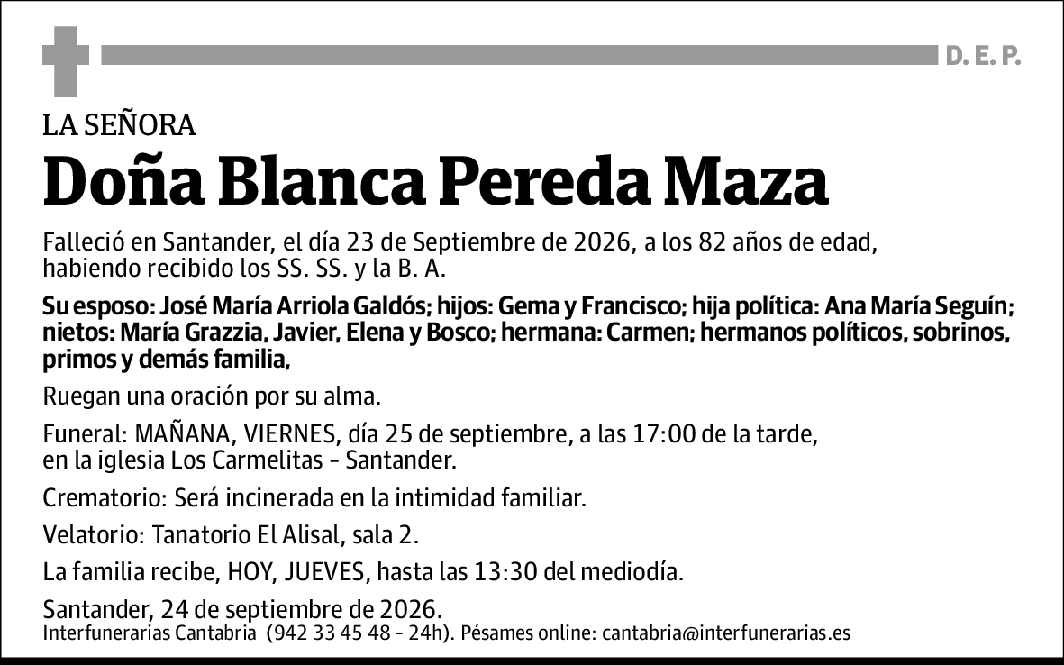 Blanca Pereda Maza