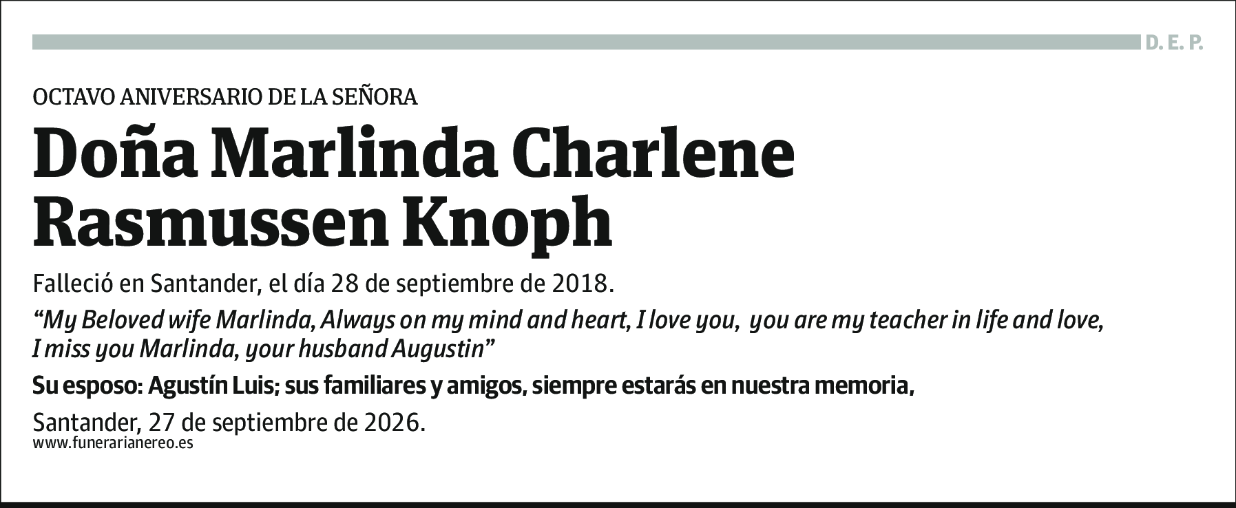 Marlinda Charlene Rasmussen Knoph