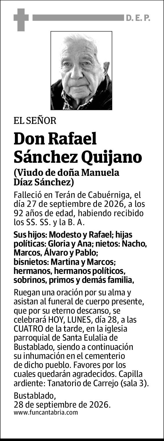 Rafael Sánchez Quijano