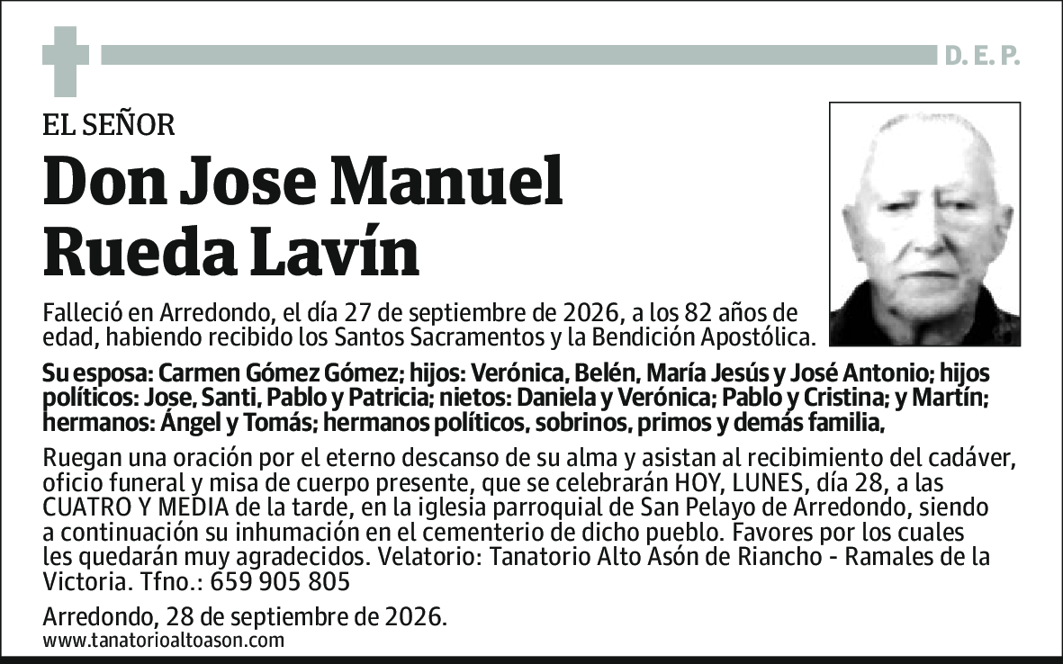 Jose Manuel Rueda Lavín