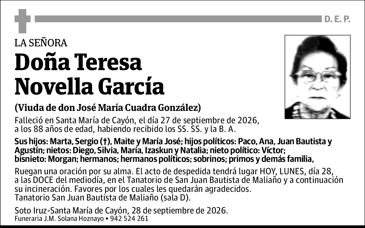 Teresa Novella García