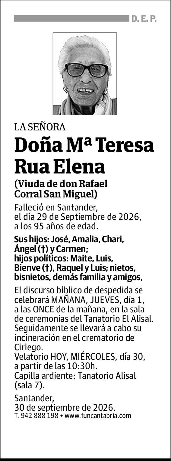María Teresa Rua Elena