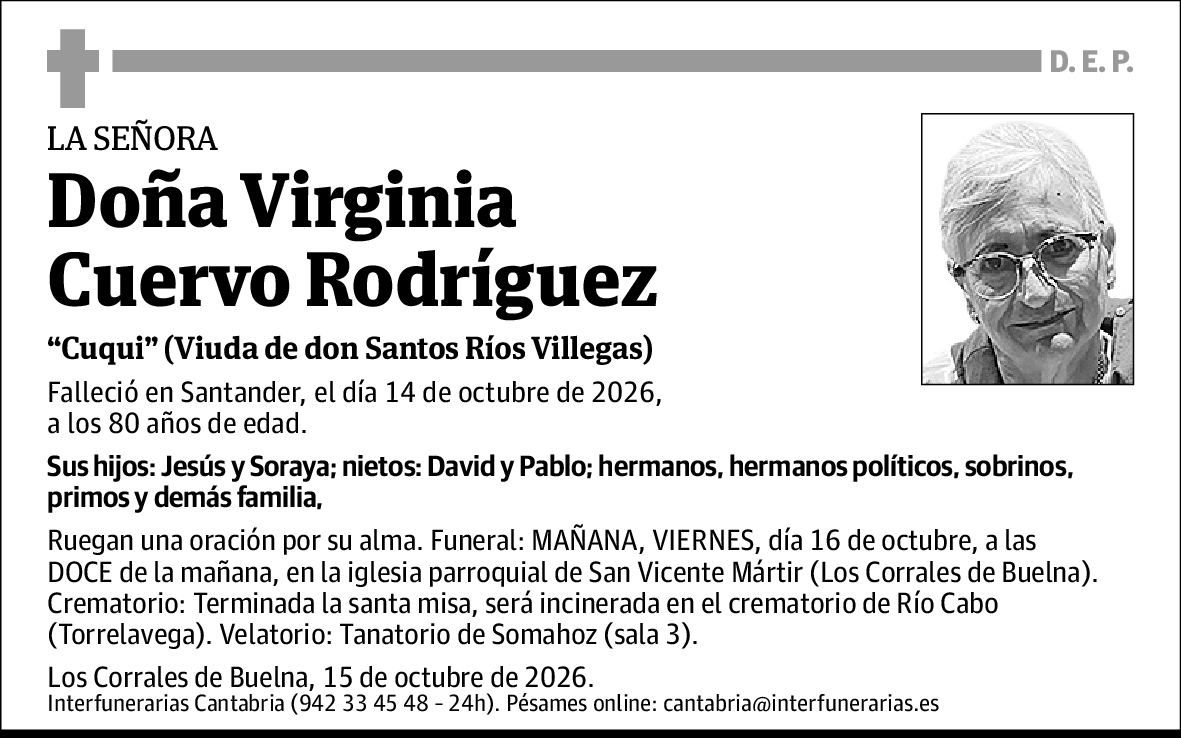 Virginia Cuervo Rodríguez