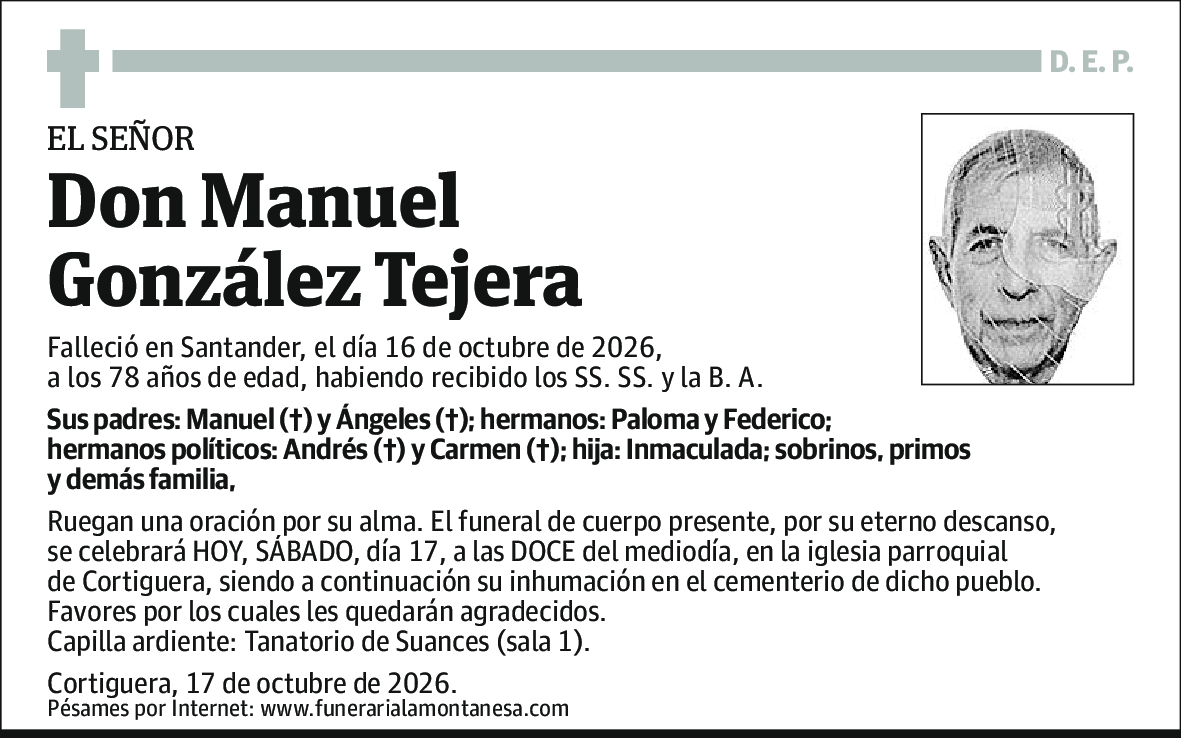 Manuel González Tejera