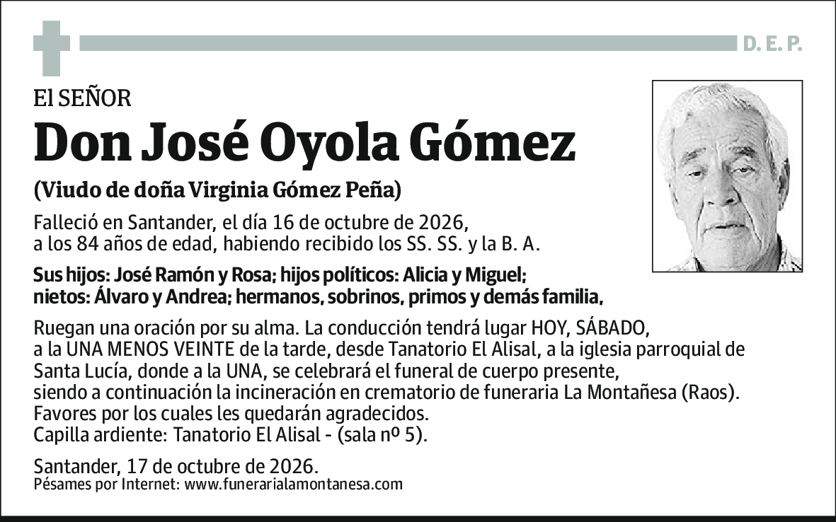 José Oyola Gómez