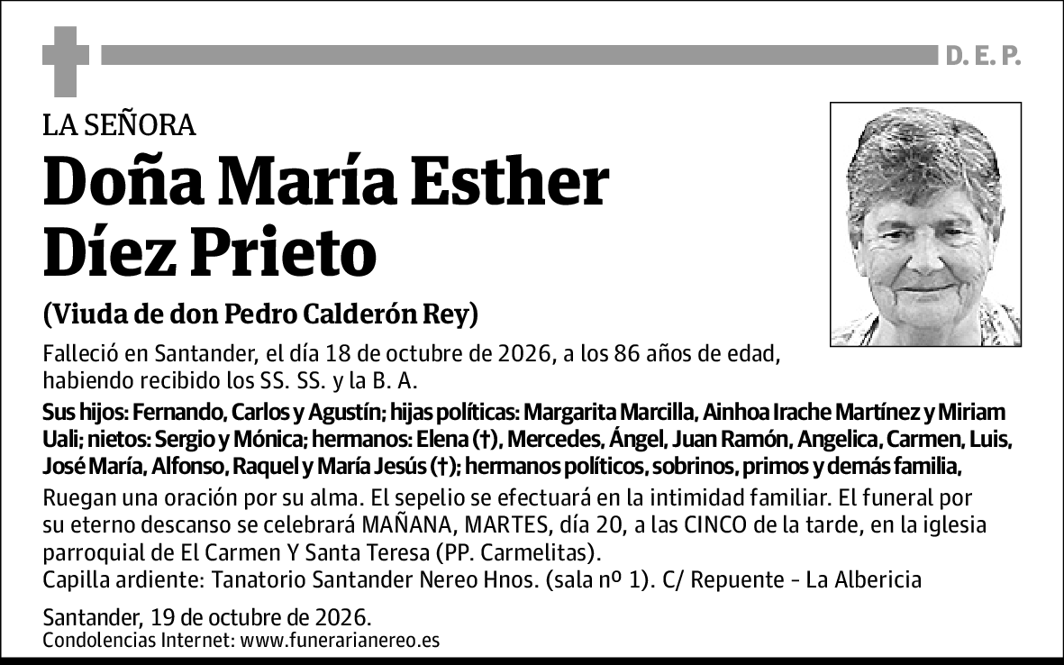 María Esther Díez Prieto