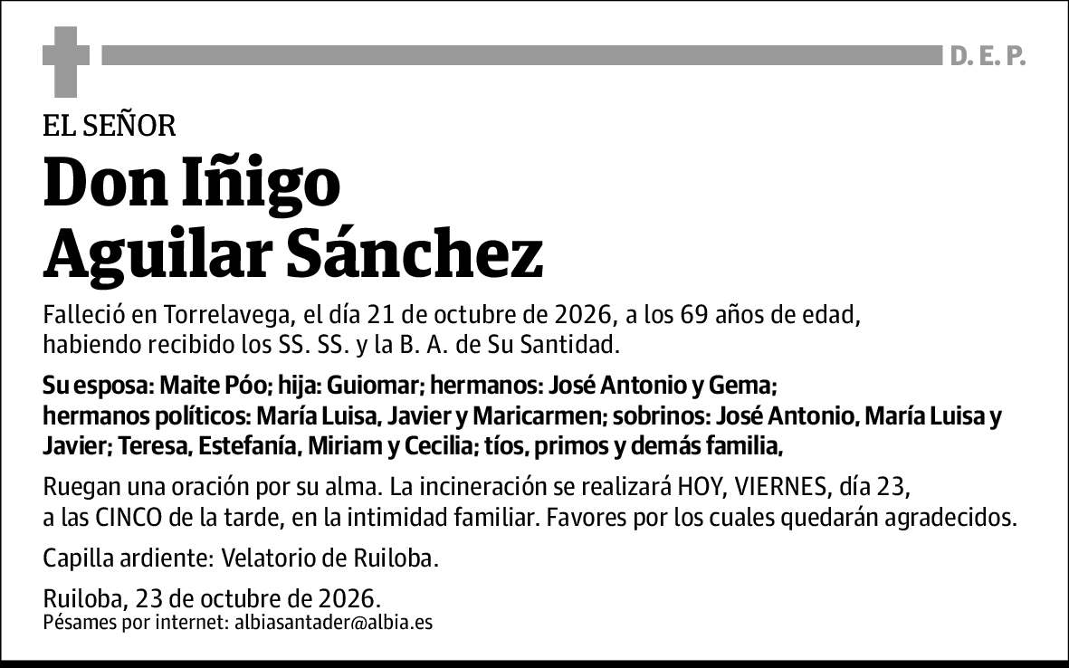 Íñigo Aguilar Sánchez