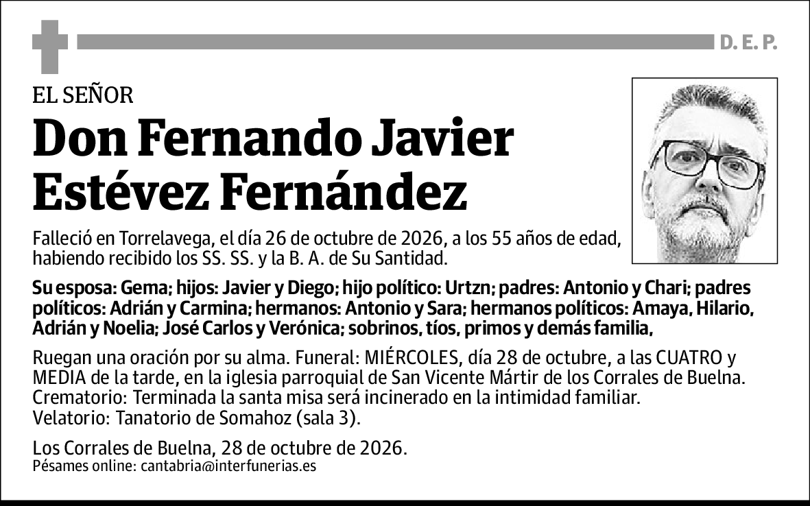 Fernando Javier Estévez Fernández
