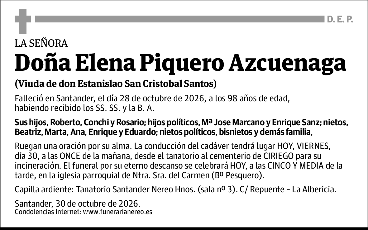 Elena Piquero Azcuenaga