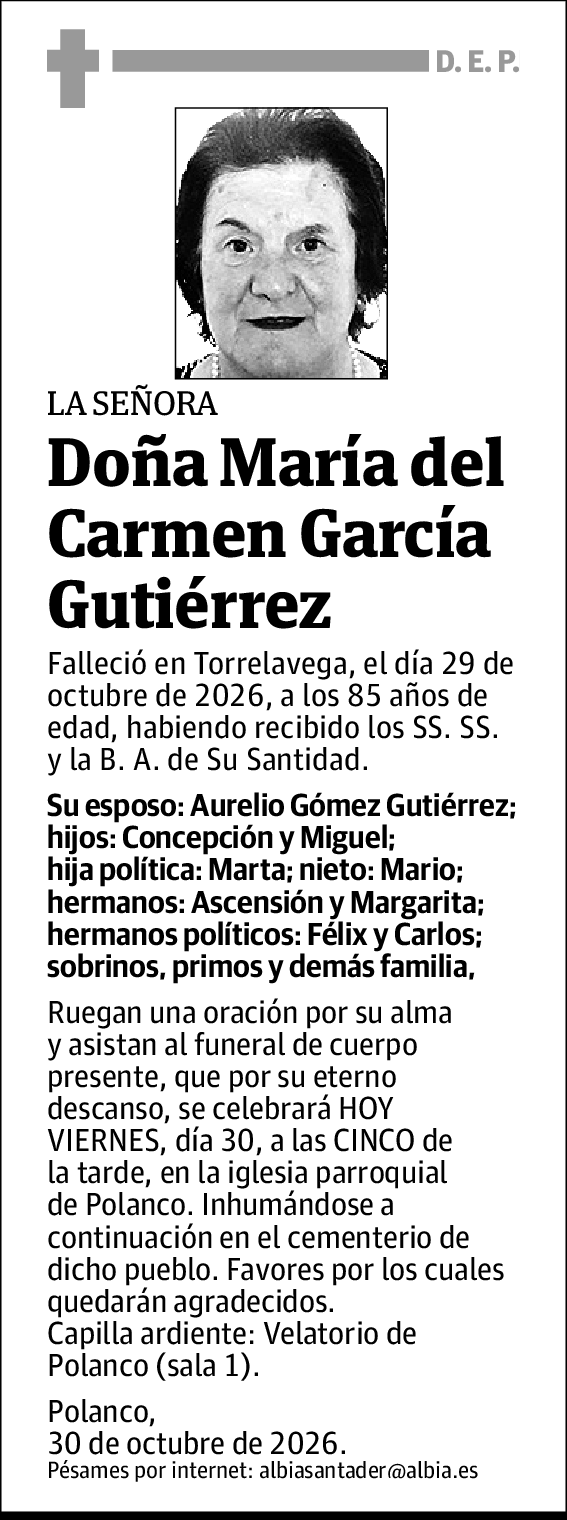 María del Carmen García Gutiérrez
