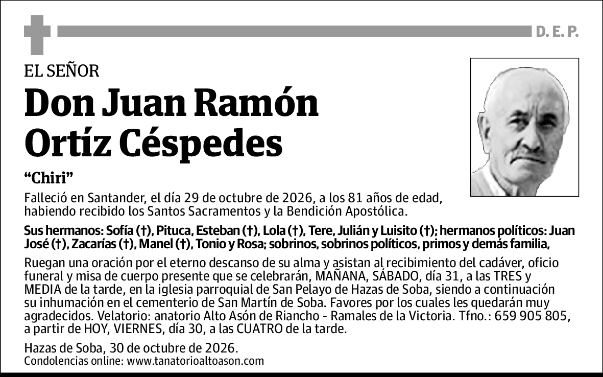 Juan Ramón Ortíz Céspedes