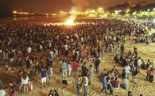 Santander la hoguera de San Juan por «prudencia» y avisa de que las playas estarán vigiladas | El Diario Montañes