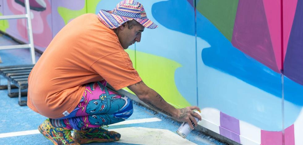 Bahía Real habilitará hoy un espacio para otro mural de Okuda - Vimarsana News
