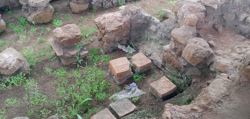 La suciedad y la maleza invaden las ruinas romanas del cementerio del Alto Maliaño - Vimarsana News