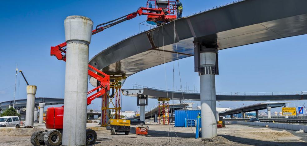 Las obras del nuevo acceso al Puerto de Santander desde la S-10, en su recta final - Vimarsana News